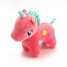 Load image into Gallery viewer, Cute 25cm plush toy unicorn soft doll soft animal pajamas unicorn hug soothing pillow to sleep to give gifts to children